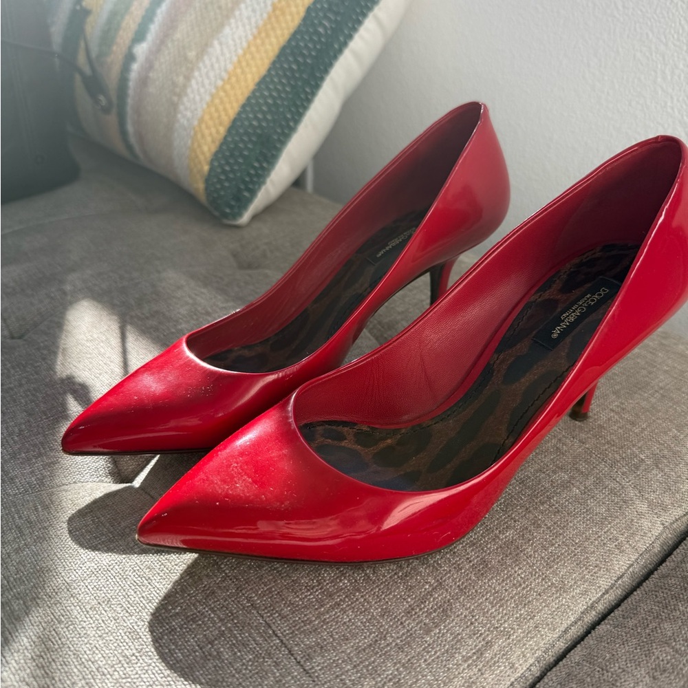 Dolce & Gabbana Red Pumps